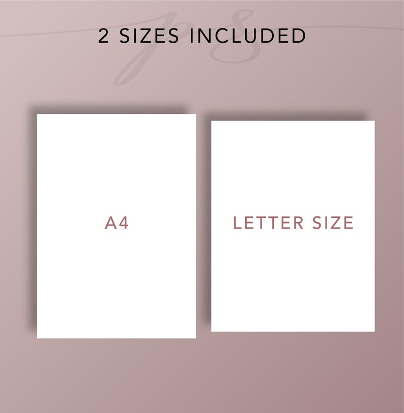 2023 Monthly Calendar Printable Year at a Glance Desk Etsy