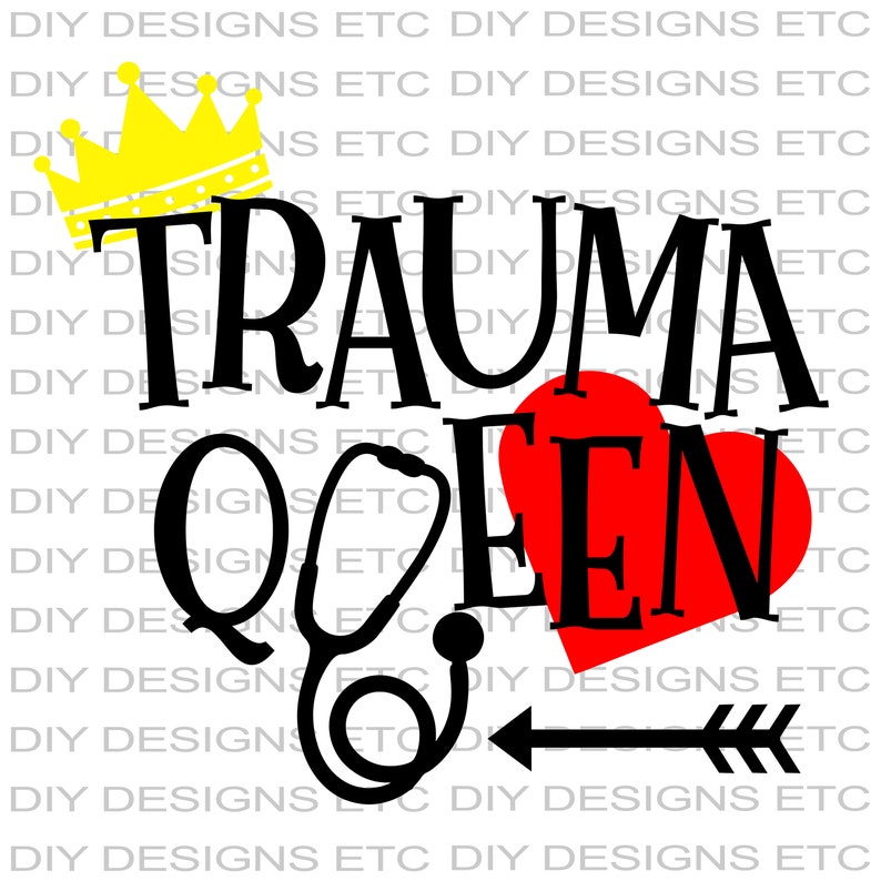 Download Trauma Queen Digital File | Etsy
