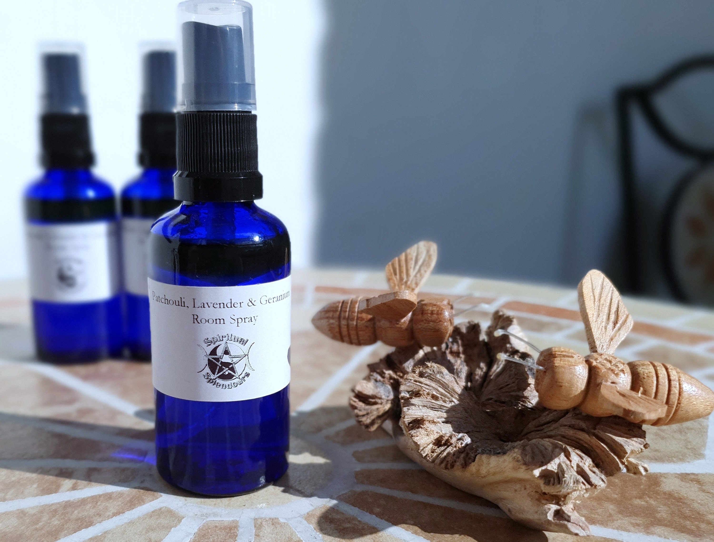 Room Spray Fragrance Lavender, Patchouli Geranium Essential Oil - Main Image