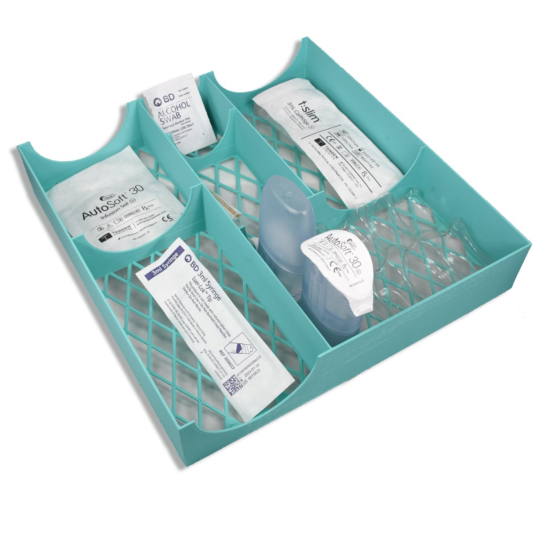 Tandem Tslim Autosoft 30 Infusion Set Drawer Organizer Etsy