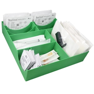 Organisateur de set de perfusion Tandem TruSteel