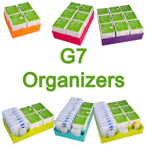 Dexcom G7 CGM Organizer - Six Designs to Choose from
