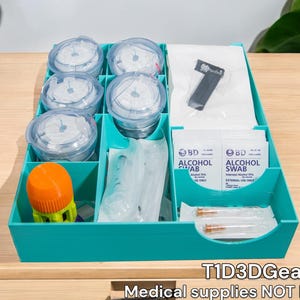 Tandem tSlim AutoSoft 90 Infusionsset Schublade Organizer
