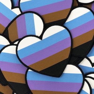Jiu Jitsu Belt Colors Heart Embroidered BJJ Patch