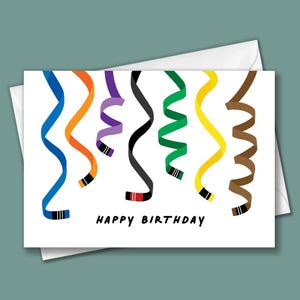 Happy Birthday Jiu Jitsu Belts Greeting Card