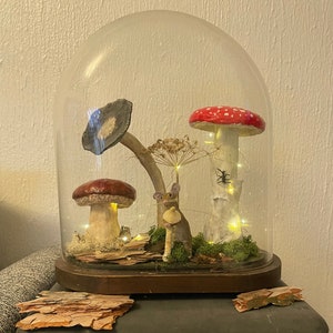 Mushroom diorama