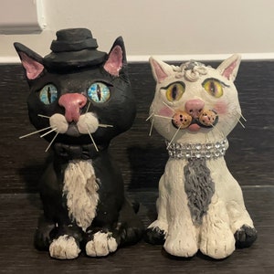 Adorno para tarta de gato.