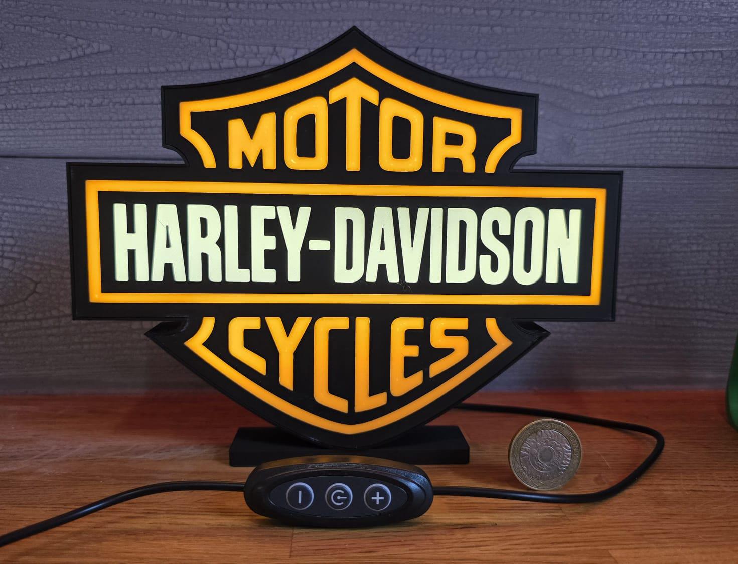 Harley Davidson lightbox