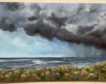 Norfolk rainy coast