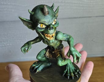 Goblin cake topper or figurine