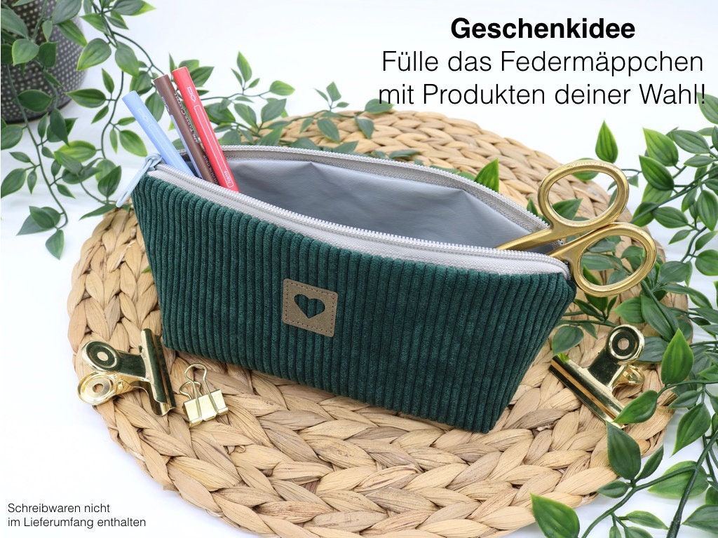YOKUMA Federmäppchen Mäppchen Federtasche Federmappe Etui Schule Schlamppermäppchen Groß Pencil Case Aesthetic Etui Federmappe Für Jungen Mädchen Teenager Jungen,Lila