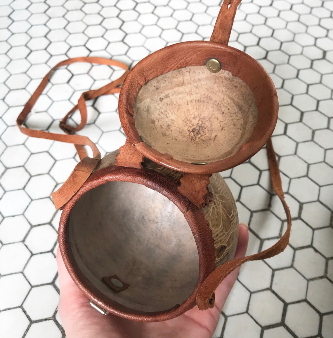 Gourd Purse Vintage Small Crossbody Bag Floral Carved Pattern Etsy