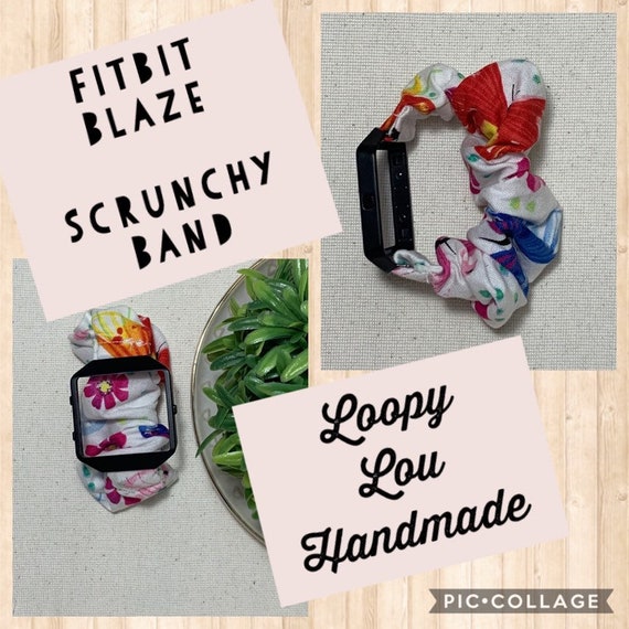 Fitbit Blaze Scrunchie Band Keychain 