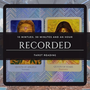 LECTURAS DE TAROT GRABADAS: videos personalizados y reflexiones profundas