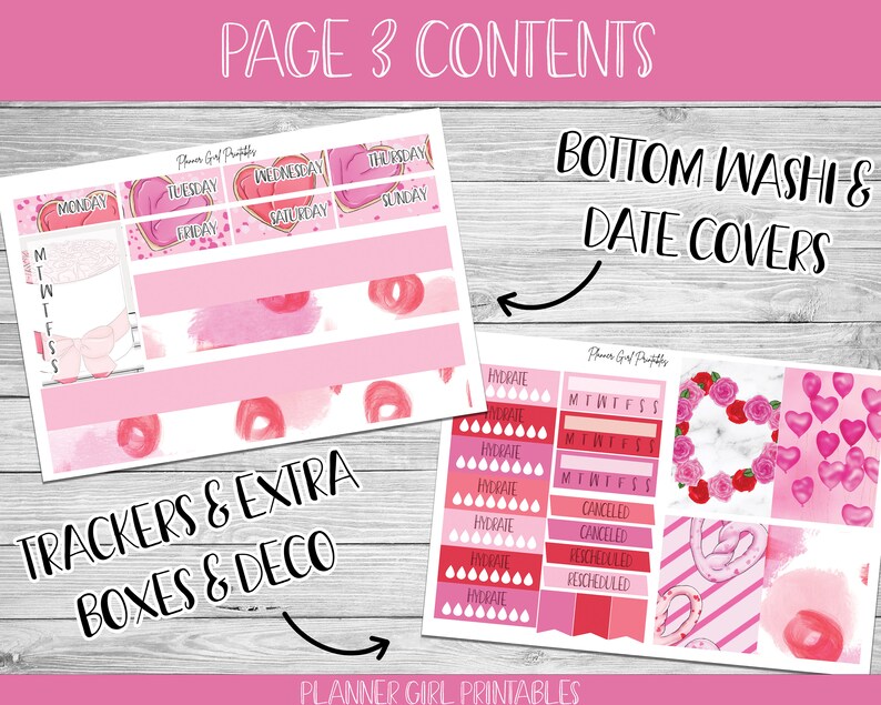 PRINTABLE Happy Planner Classic Stickers Weekly Kit Happy - Etsy