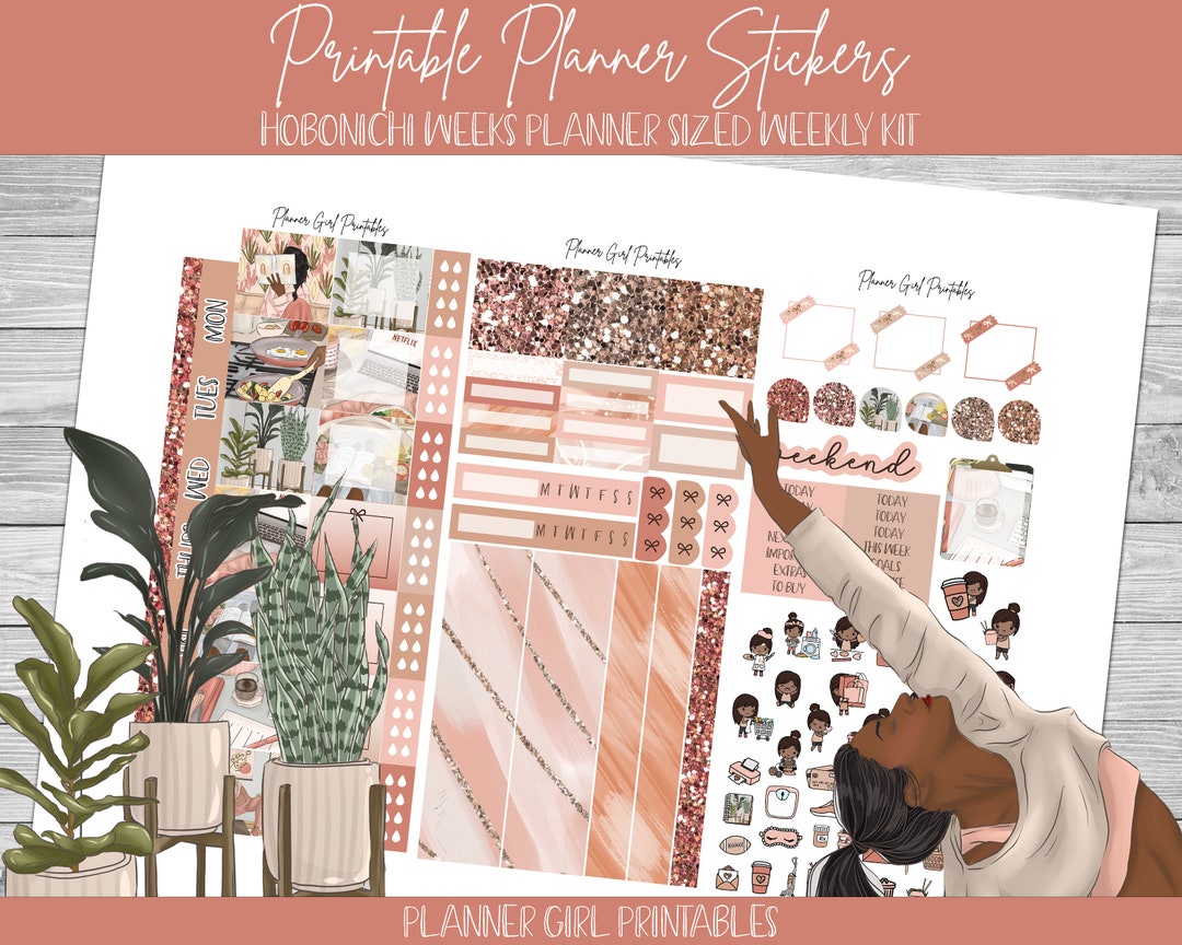 PRINTABLE Hobonichi Weeks Weekly Kit | Day off Relax Hygge Weekend ...