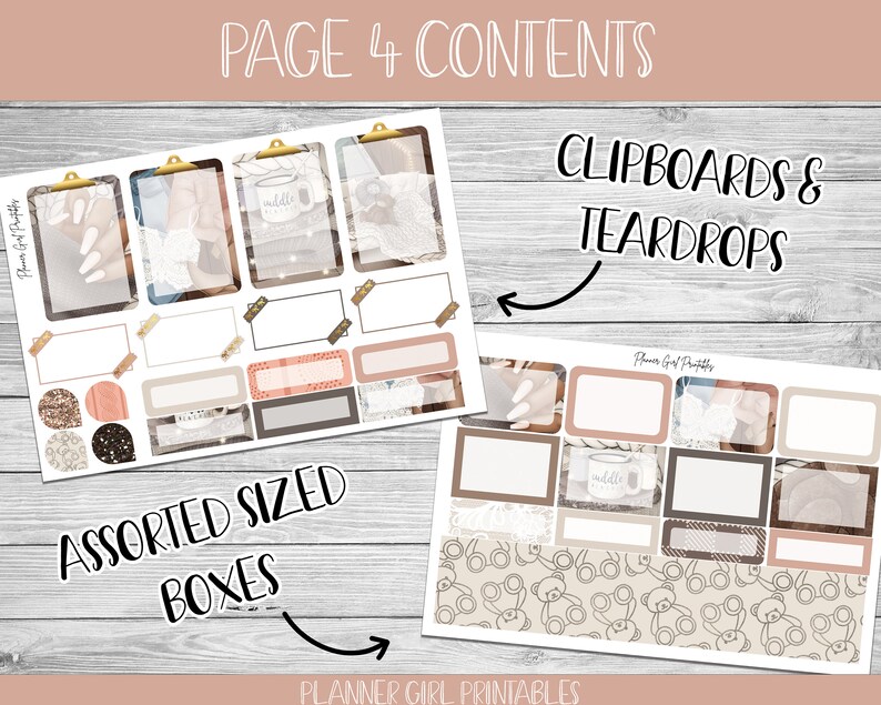 PRINTABLE Happy Planner Classic Stickers Weekly Kit Happy | Etsy
