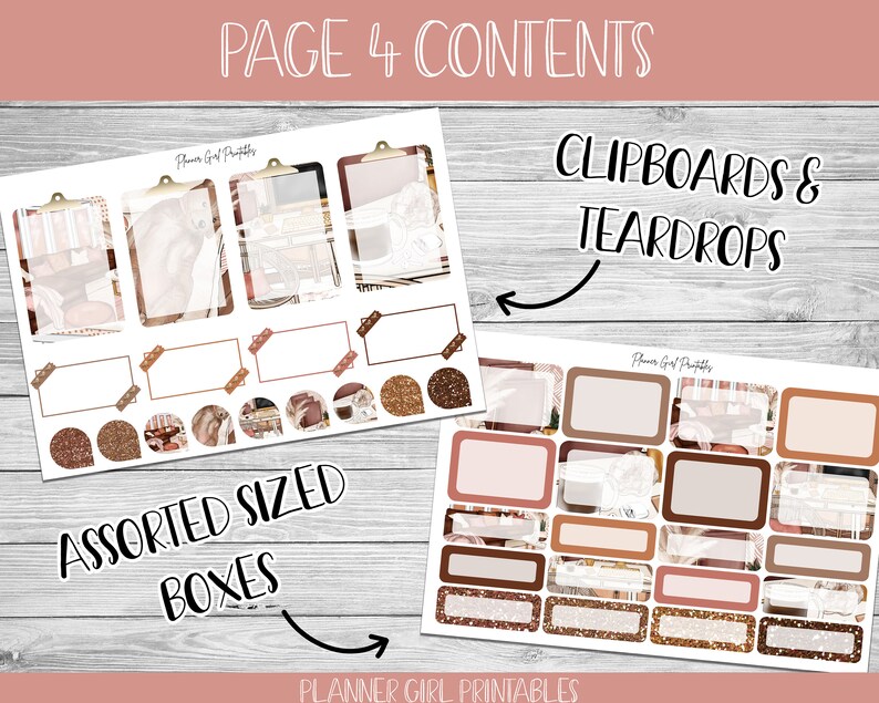 PRINTABLE Happy Planner Classic Stickers Weekly Kit Get It - Etsy