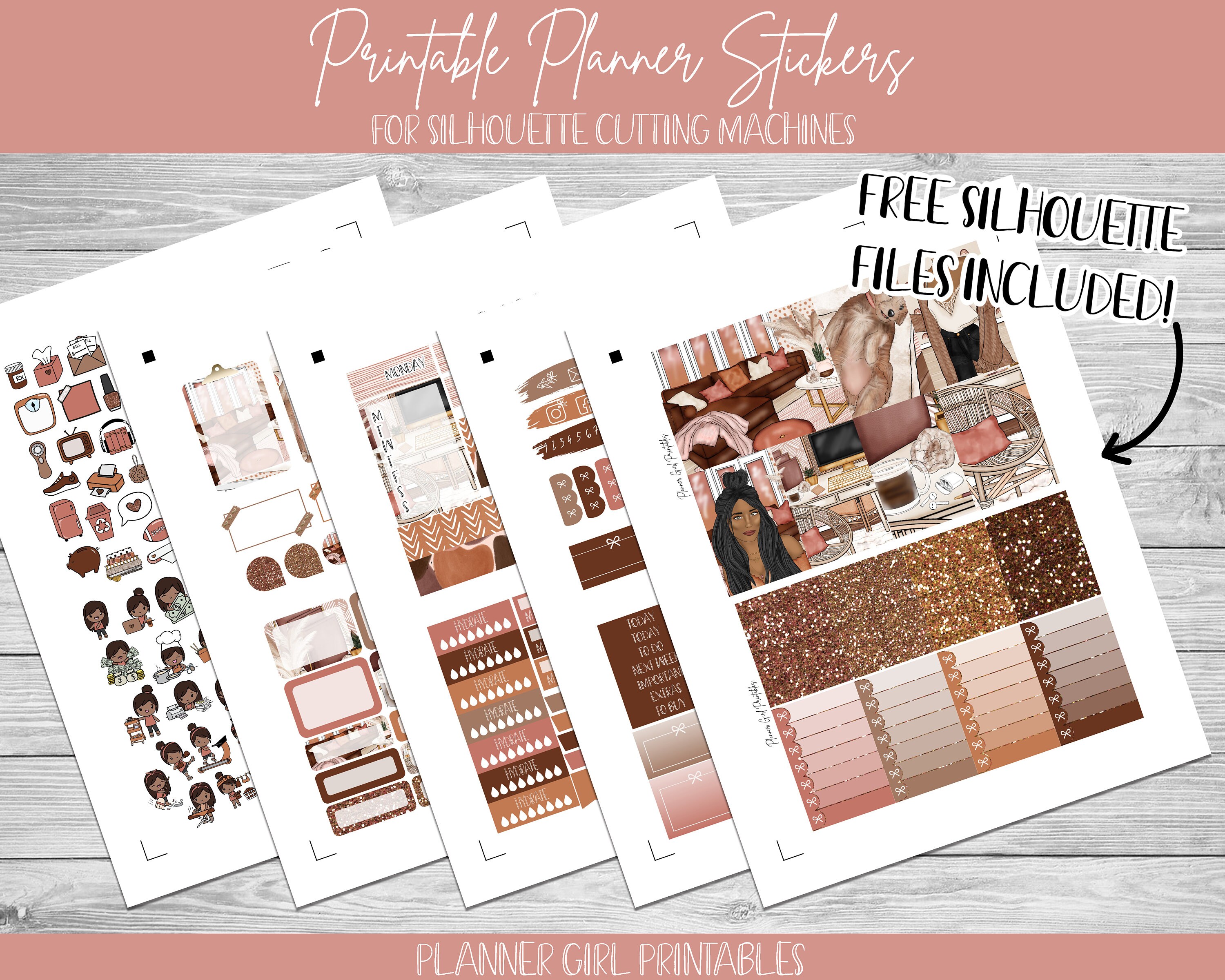 PRINTABLE Happy Planner Classic Stickers Weekly Kit | Get It Done Girl ...