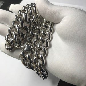18MM Brass Cuban Chain: Iced Out Hip Hop Necklace