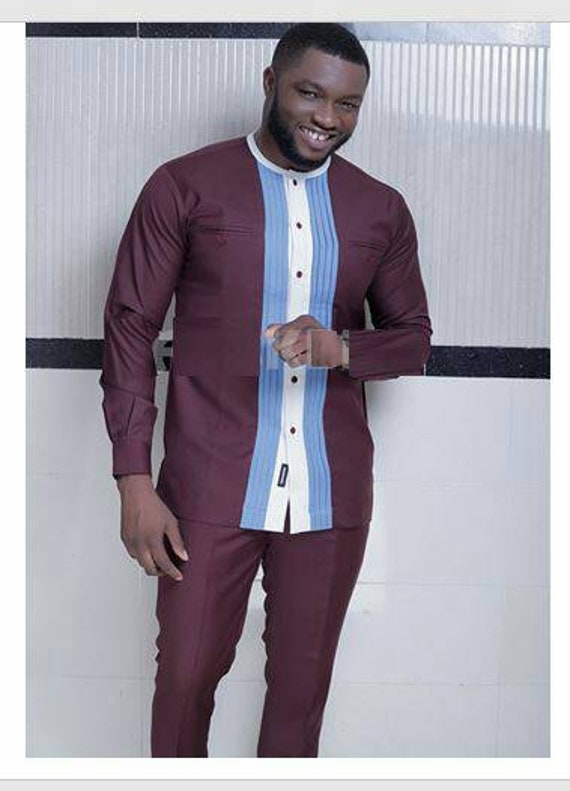Abbigliamento Uomo Abbigliamento Nigeriano Vestito African Etsy