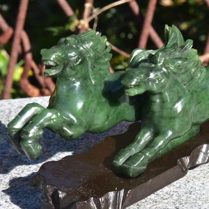 Chinese Horse Carving  (Damaged)