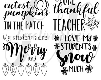 Happy First And Last Day Of School Teacher Tee Bundle Svg Etsy