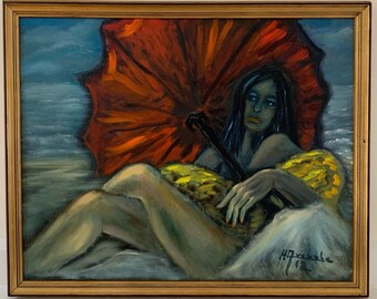 Nude in Moonlight - Etsy