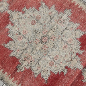 3x5 Turkish Rug, Bohemian Rug, Anatolian Soft rug, Home Decor,  Oushak Rug, Vintage Rug, Faded rug, Turkish Rustic Rug 3.2x5.1  (98x157)