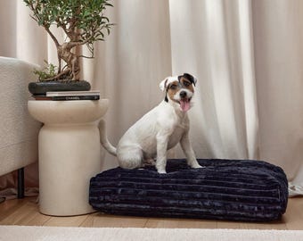 Furo Soft Dog Cushion – Luxury Cozy Pet Pillow, Modern Minimalist Dog Bed, Plush Floor Dog Mattress, Stylish Pet Home Decor – Small Dogs