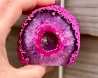 ブルーアゲートジオード、ブラジル産アゲートジオード、ジオード