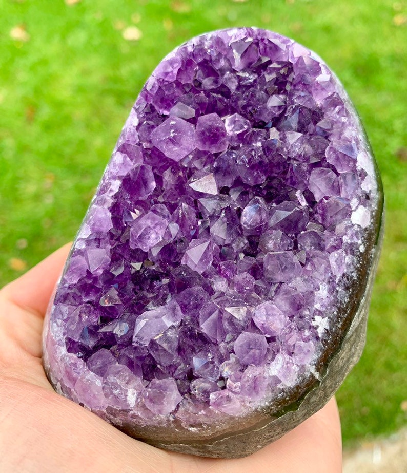 Uruguayan Amethyst Amethyst Beautiful Amethyst Crystal Etsy