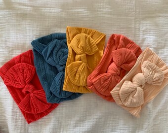 Bandeau Bebe Corail Etsy