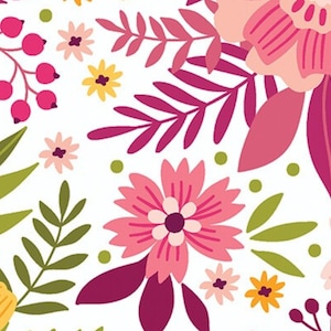 Among the Wildflowers 108&quot; - Daybreak Berry 17100W-26