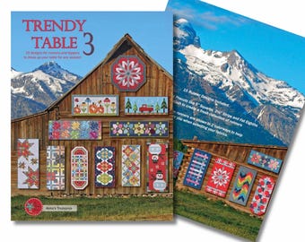 Heather Peterson Trendy Table 3 Book - P154-TRENDYTABLE3