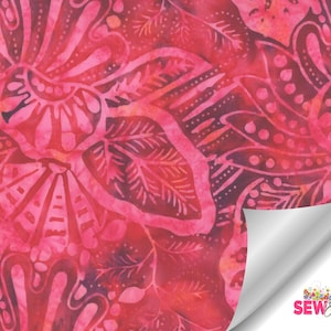 Aloha Batiks Quilting Fabric Collection by Moda Fabrics offered by SewEndipitous - Pink