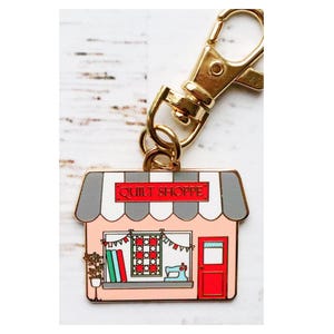 Quilt Shoppe Enamel Charm - Flamingo Toes 856000008504