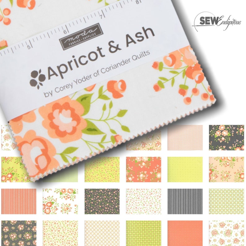 Apricot & Ash Quilting Fabric Designed by Corey Yoder for Moda Etsy Apricot & Ash Quilting Fabric Designed by Corey Yoder for Moda Etsy