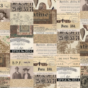 Tim Holtz Eclectic Elements Palette - Neutral Collage PWTH250.NEUTRAL