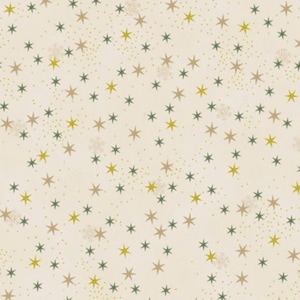 Christmas Stars - Star 4592-015 CreamGold