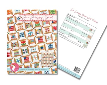 Sew Scrappy Spools Quilt Pattern - ISE 259 Its Sew Emma/Lori Holt