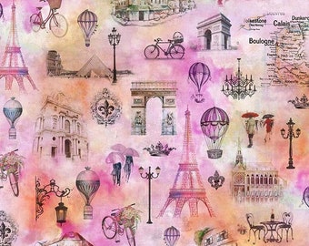 We'll Always Have Paris - Paris Icons DCX11156-PINK-D