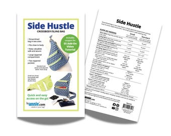 Side Hustle - ByAnnie.com Crossbody/Sling Bag PBA309
