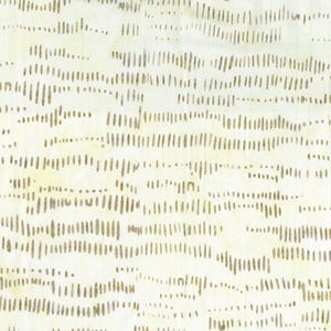 May include: Cream-colored fabric with a repeating pattern of vertical, dashed lines in a muted gold color. The lines vary in length and density, creating a textured, wave-like effect across the surface. The overall design is simple and elegant.