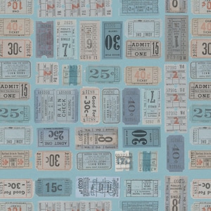 Tim Holtz Eclectic Elements Blue Palette - Blue Tickets PWTH282.BLUE