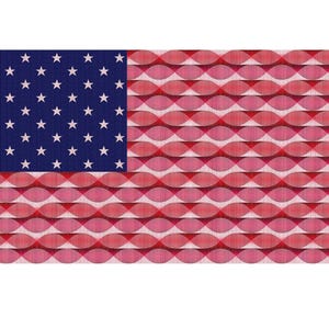 Patriotic Pop - Pearlescent Panel Multi-Red/Wt/Blue 3478P-87