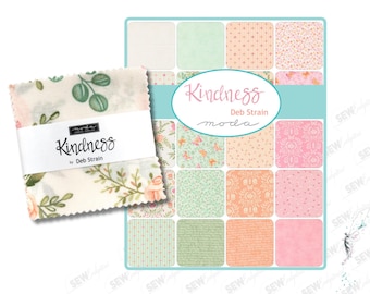 Kindness | Deb Strain for Moda Fabrics | Mini Charm | 56150MC