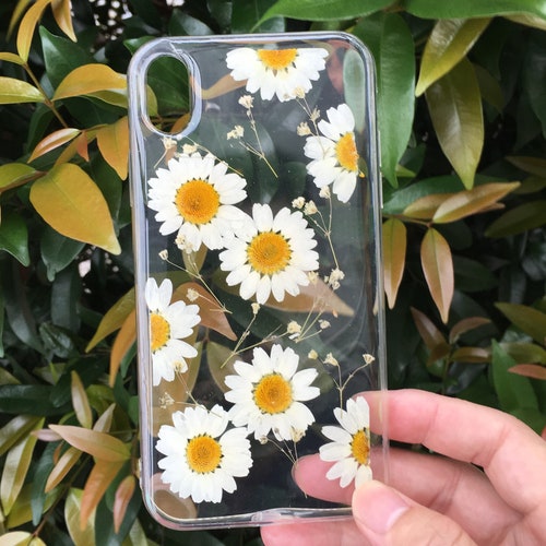 Real Dried Pressed Flower Phone Casesamsung Galaxy S22 S21 - Etsy