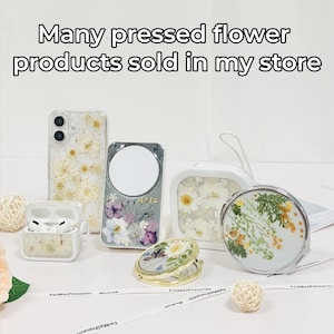Custom name starry sky real flower phone case with glitter,for iPhone 17e 16e iPhone 15 Pro 14 13,Google Pixel 11 Pro 9A 9 Pro 7 Pro image 9