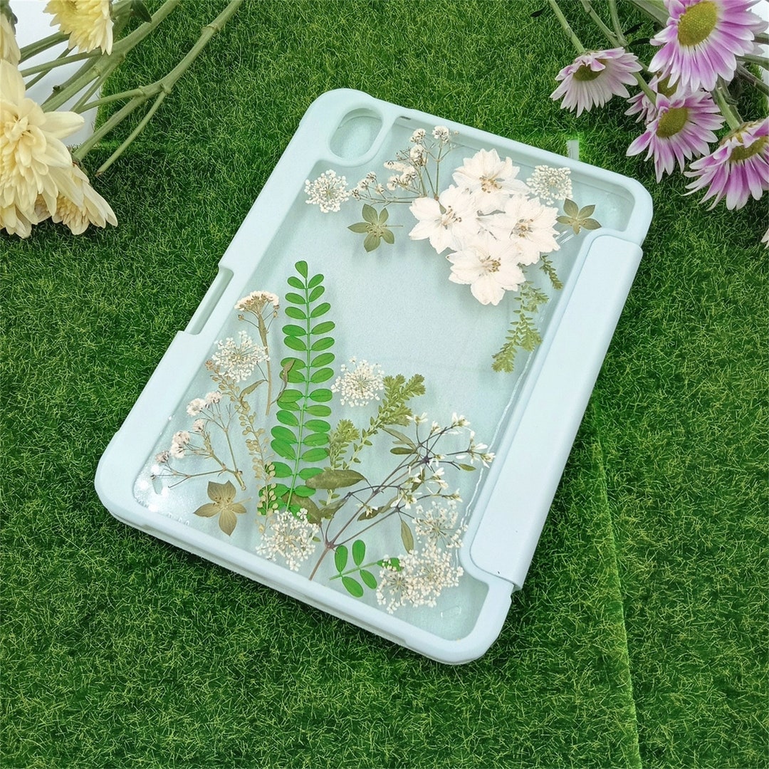IPad Air 11''132024,ipad Pro 11''132024 Handmade Pressed Real Flowers